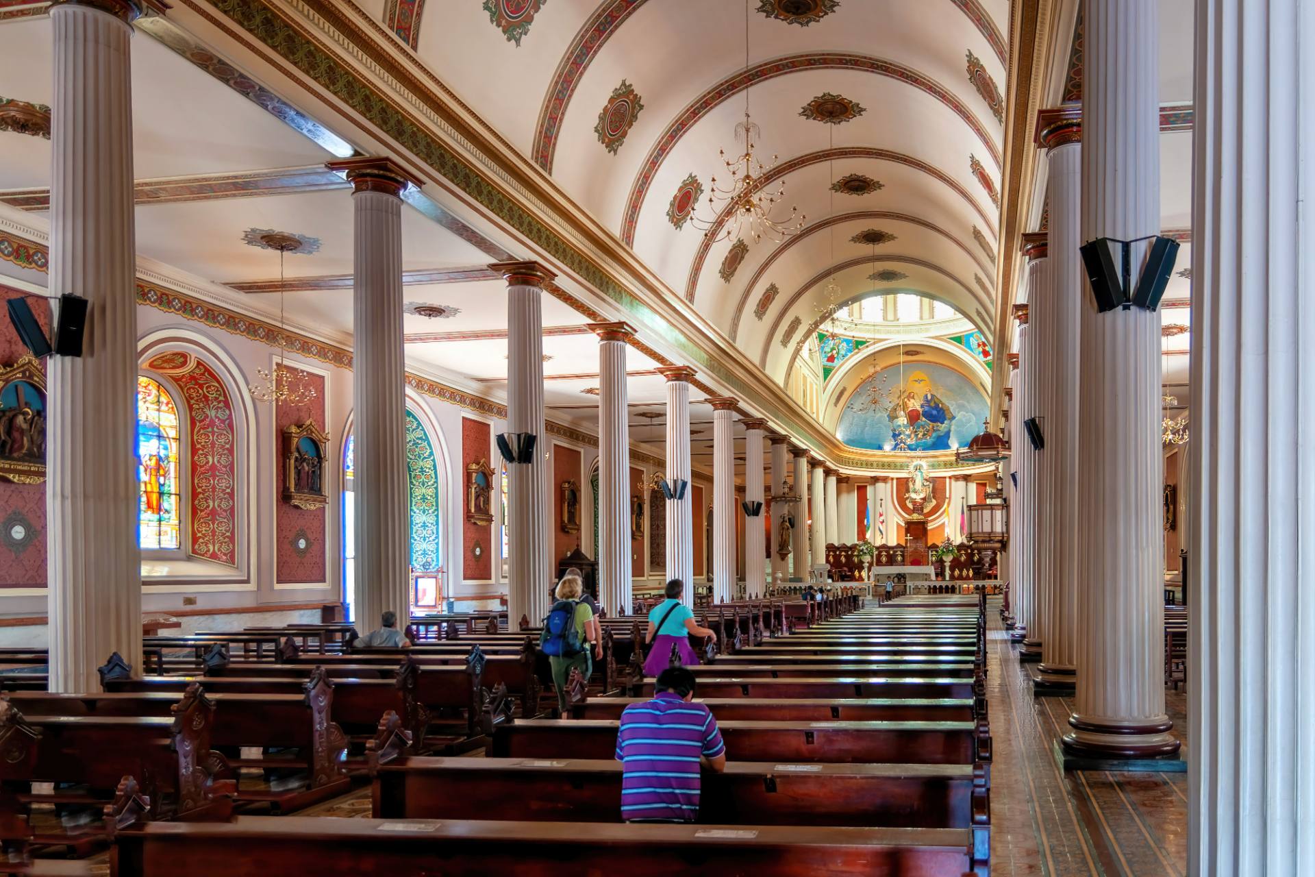 Metropolitan-Kathedrale von San José : Ihr Bau begann 1825, wurde 1827 eingeweiht und erhielt 1850 den Titel einer Kathedrale